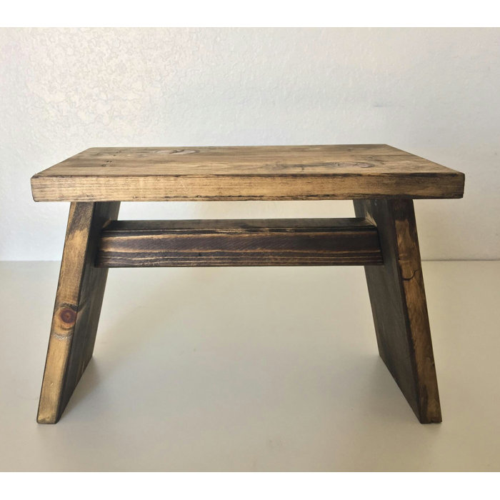 Established 98 Solid Wood Sled End Table & Reviews Wayfair